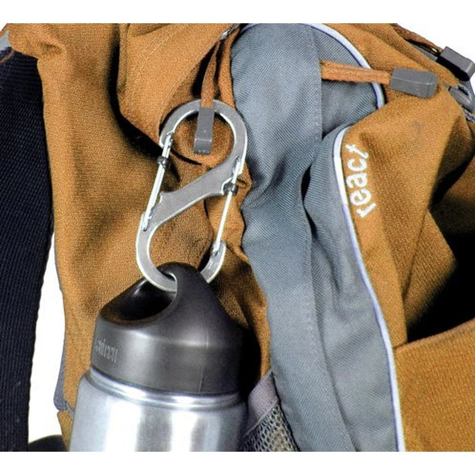 NiteIze S-Biner SlideLock #4 (Stainless Steel) 4 NiteIze S-Biner SlideLock #4 (Stainless Steel) - Image 2