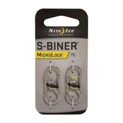 NiteIze S-Biner MicroLock (Black) 9 NiteIze S-Biner MicroLock (Black) -BioLite Shop go 000940 z