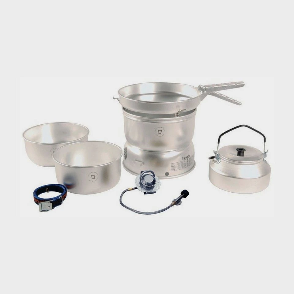 Trangia 25-2 GB Stove With Alloy Pans, Kettle & Gas Burner 3 Trangia 25-2 GB Stove With Alloy Pans, Kettle & Gas Burner