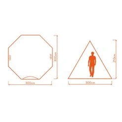 Eurohike Teepee Tent 9 Eurohike Teepee Tent -BioLite Shop go 110860 b