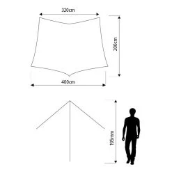 Eurohike Adventure Tarp 8 Eurohike Adventure Tarp -BioLite Shop go 163082 b