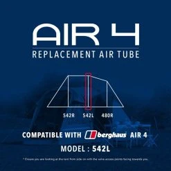 Eurohike Air 4 Replacement Air Tube (Middle - 542L) 7 Eurohike Air 4 Replacement Air Tube (Middle - 542L) -BioLite Shop go 190062 z