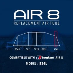 Eurohike Air 8 Replacement Air Tube (534L)