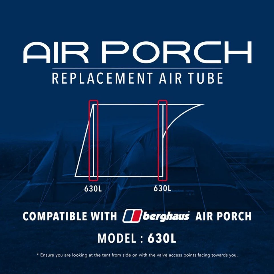 Eurohike Air Porch Replacement Air Tube 630L 3 Eurohike Air Porch Replacement Air Tube 630L