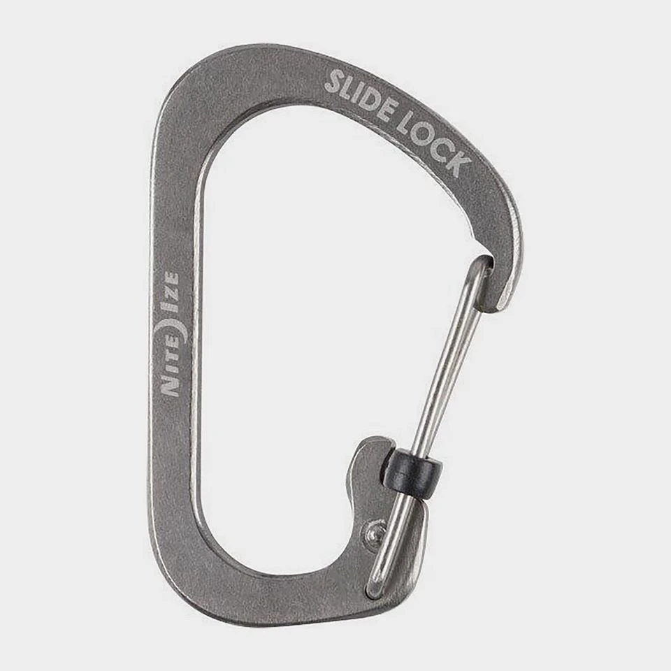 NiteIze SlideLock Carabiner #2 (Black) 3 NiteIze SlideLock Carabiner #2 (Black)