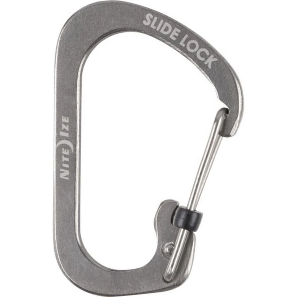 NiteIze SlideLock Carabiner #2 (Black) 6 NiteIze SlideLock Carabiner #2 (Black) - Image 4