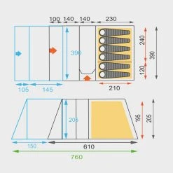 Hi Gear Vanguard 6 Tent Porch -BioLite Shop go 329241 b