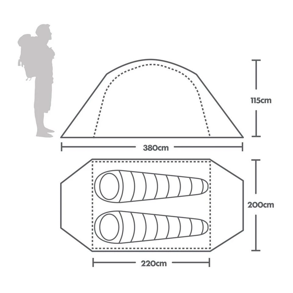 Berghaus Grampian 2 Tent 4 Berghaus Grampian 2 Tent - Image 2