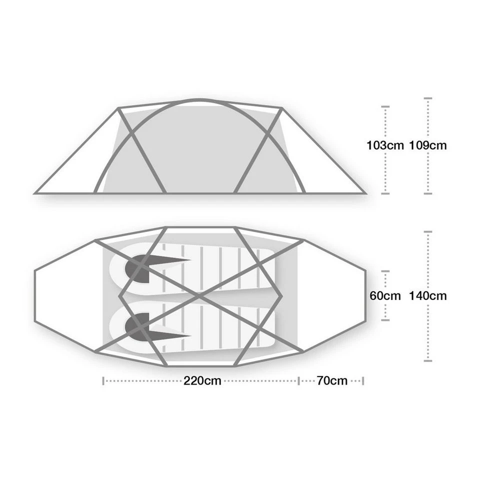Wild Country Trisar 2 Tent 4 Wild Country Trisar 2 Tent - Image 2