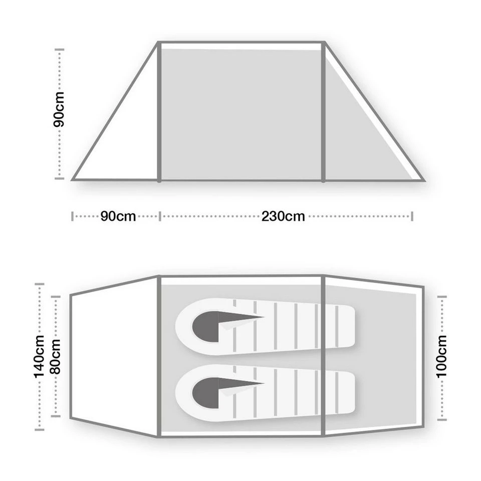Wild Country Hoolie Campout 2 Tent 4 Wild Country Hoolie Campout 2 Tent - Image 2