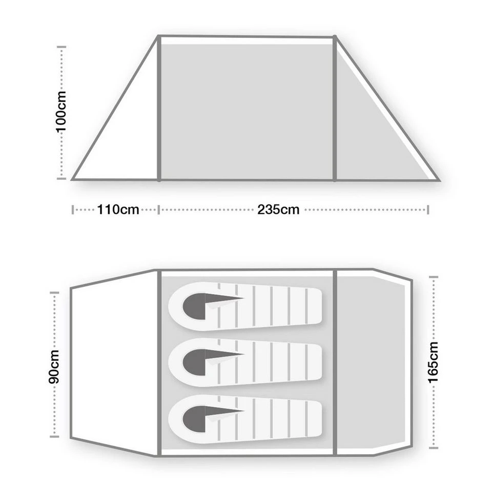 Wild Country Hoolie Compact 3 Tent 4 Wild Country Hoolie Compact 3 Tent - Image 2