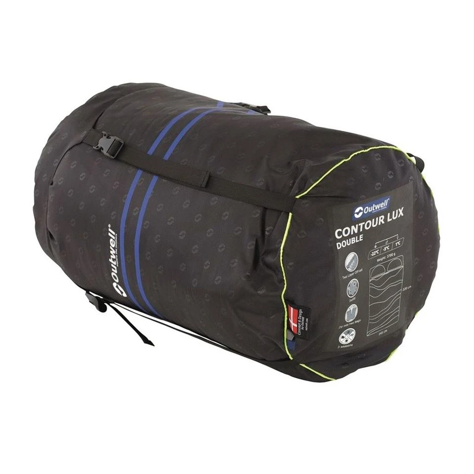 Outwell Contour Lux Double Sleeping Bag 5 Outwell Contour Lux Double Sleeping Bag - Image 4