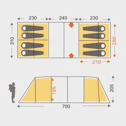 Hi Gear Zenobia 8 Nightfall Tent -BioLite Shop go 351201 b