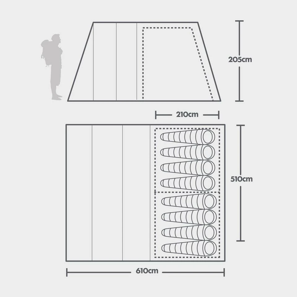 Hi Gear Vanguard Nightfall 8 4 Hi Gear Vanguard Nightfall 8 - Image 2