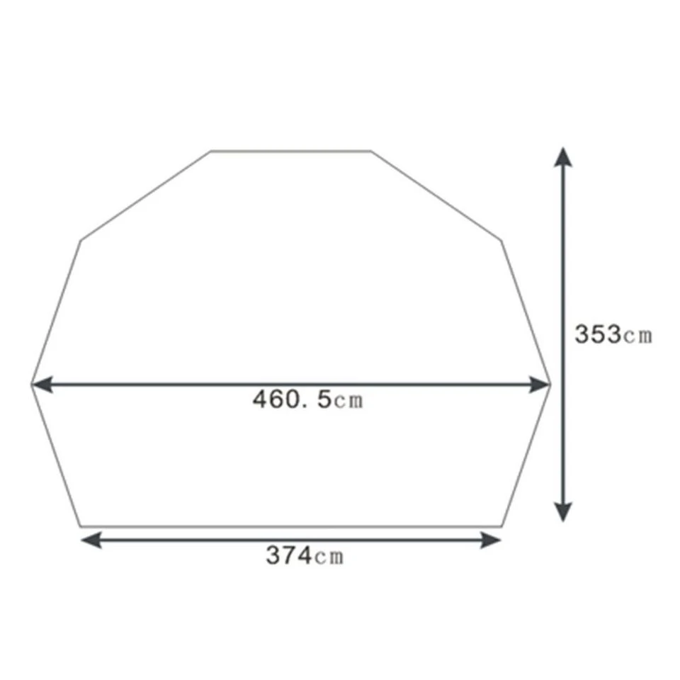 Hi Gear Lavvu Elite Footprint Protector 4 Hi Gear Lavvu Elite Footprint Protector - Image 2