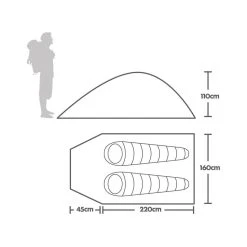 Eurohike Tamar 2 Tent 8 Eurohike Tamar 2 Tent -BioLite Shop go 503086 b