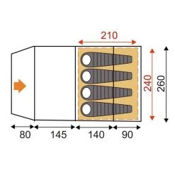 Eurohike Sendero 4 Family Tent -BioLite Shop go 503097 b