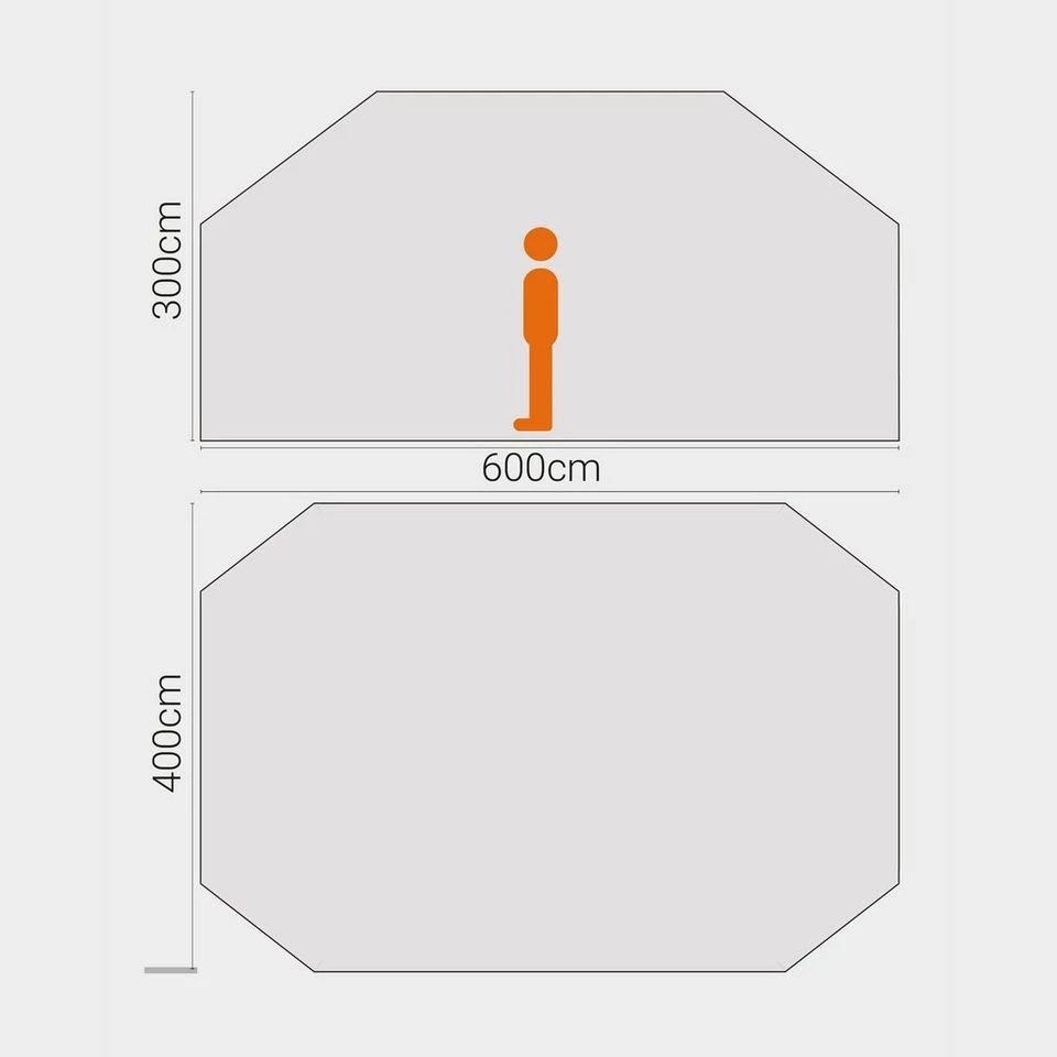 Hi Gear Emperor 12 Person Polycotton Tent 4 Hi Gear Emperor 12 Person Polycotton Tent - Image 2